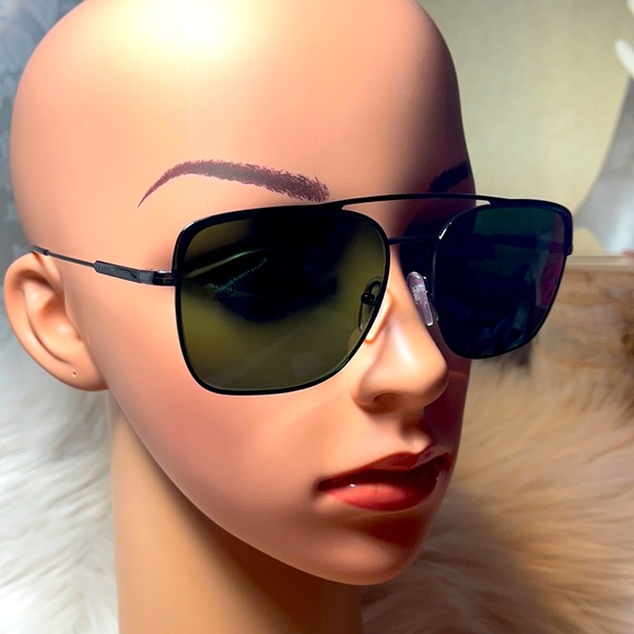 PRADA SUNGLASSES SPR 53V UNISEX GREY BLACK CASE - Picture 4 of 11